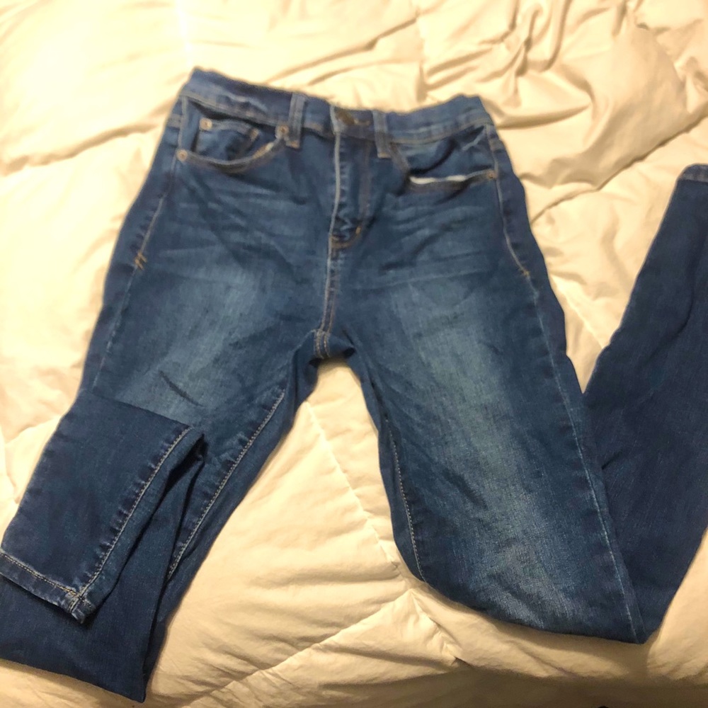 High-waisted Mudd jeans